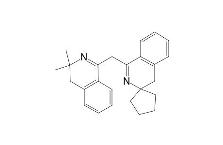 1-(3-Spiro-cyclopentane-3,4-dihydro-isoquinolin-1-ylmethyl)-3,3-dimethyl-3,4-dihydro-isoquinoline