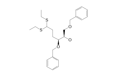 (4R,5R)-4,6-DIBENZYLOXY-5-HYDROXYHEXANALDIETHYLDITHIOACETAL