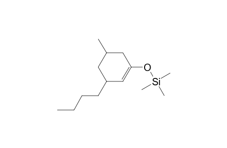5-Methyl-3-butyl-1-((trimethylsilyl)oxy)-1-cyclohexene