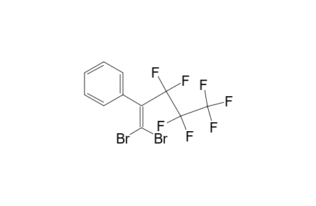 1,1-Dibromo-3,3-difluoro-4,4-difluoro-5,5,5-trifluoro-2-phenylpentene