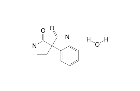 2-Ethyl-2-phenyl-malonamide monohydrate