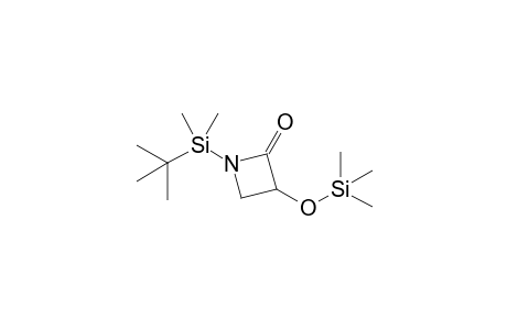 1-[tert-butyl(dimethyl)silyl]-3-trimethylsilyloxy-azetidin-2-one