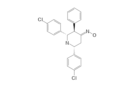 2,6-DI-(4-CHLOROPHENYL)-3-PHENYL-PIPERIDIN-4-ONE-OXIME