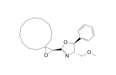 (2S,4'S,5'S)-2-(1-Oxaspiro[2,11]tetradecan-2-yl)-4-methoxymethyl-5-phenyl-2-oxazoline