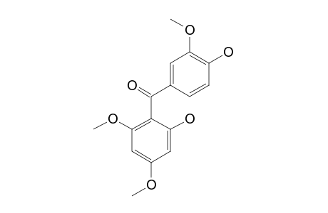 4',6-DIHYDROXY-2,3',4-TRIMETHOXY-BENZOPHENONE