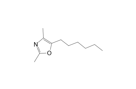 Oxazole, 5-hexyl-2,4-dimethyl-
