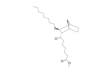 METHYL_7-(3-OCTYLTHIOBICYClO-[2.2.1]-HEPT-2-YL)-7-OXOHEPTANOATE