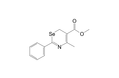 4-Methyl-2-phenyl-6H-1,3-selenazine-5-carboxylic acid methyl ester