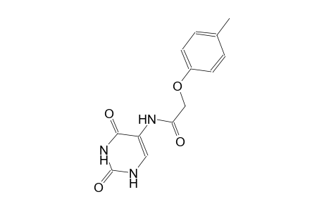 N-(2,4-dioxo-1,2,3,4-tetrahydro-5-pyrimidinyl)-2-(4-methylphenoxy)acetamide
