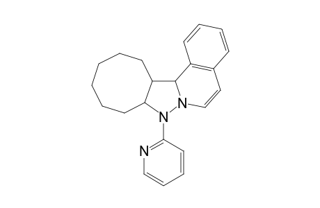 8,8a,9,10,11,12,13,14,14a,14b-Decahydro-8-(2-pyridyl)cycloocta[3,4]pyrazolo[5,1-a]isoquinoline