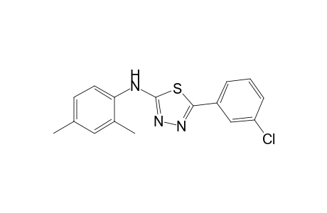 5-(3-Chlorophenyl)-N-(2,4-dimethylphenyl)-1,3,4-thiadiazol-2-amine