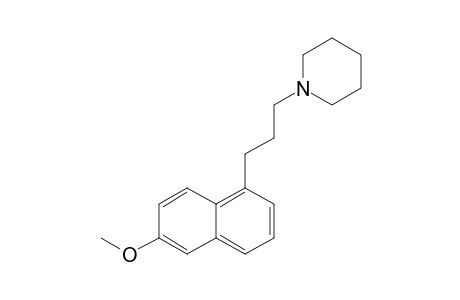 1-[3-(6-Methoxynaphthalen-1-yl)propyl]-piperidine