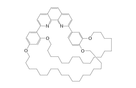 2,21,23,42-Tetraoxa-1,22(1,3,4)-dibenzena-43(2,9)-1,10-phenanthrolinabicyclo[20.20.1]tritetracontaphane