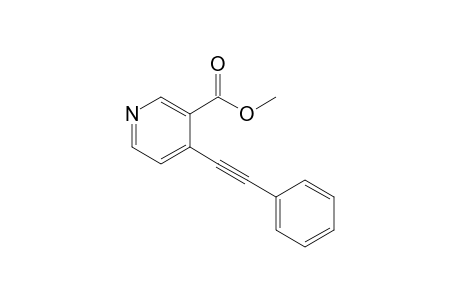 Methyl 4-(phenylethynyl)nicotinate