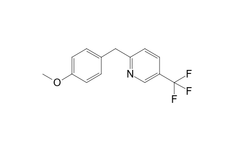 2-(4-Methoxybenzyl)-5-(trifluoromethyl)pyridine