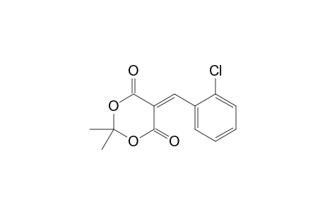 1,3-Dioxane-4,6-dione, 5-[(2-chlorophenyl)methylene]-2,2-dimethyl-