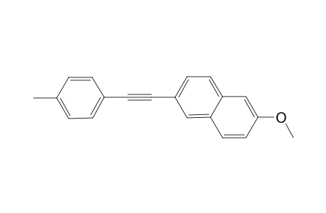 2-methoxy-6-[2-(p-tolyl)ethynyl]naphthalene