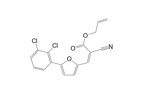 2-propenoic acid, 2-cyano-3-[5-(2,3-dichlorophenyl)-2-furanyl]-, 2-propenyl ester, (2Z)-