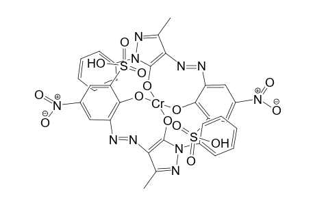 6-Amino-4-nitro-1-phenol-2-sulfonacid->3-methyl-1-phenyl-5-pyrazolon/1:2-Cr complex-ethoxamine salt