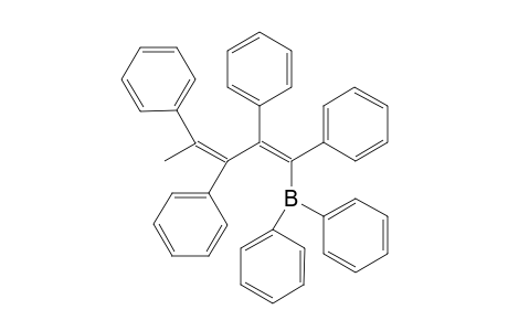 Borane, diphenyl[1,2,3,4-tetraphenyl-1,3-pentadien-1-yl]-
