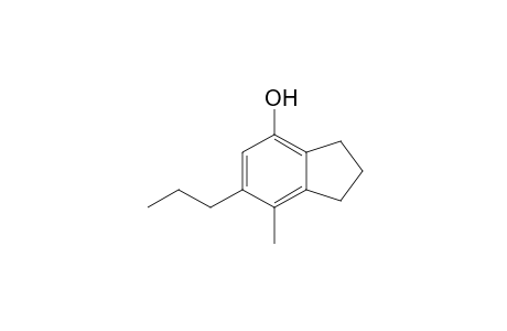 4-Methyl-3-n-propylbicyclo[4.3.0]nonatrien-1-ol