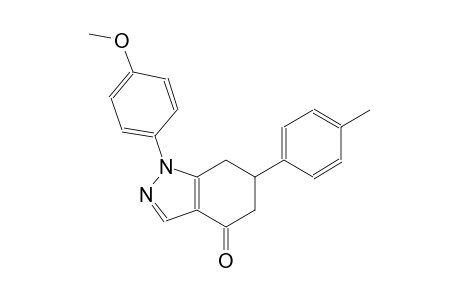 1-(4-methoxyphenyl)-6-(4-methylphenyl)-1,5,6,7-tetrahydro-4H-indazol-4-one