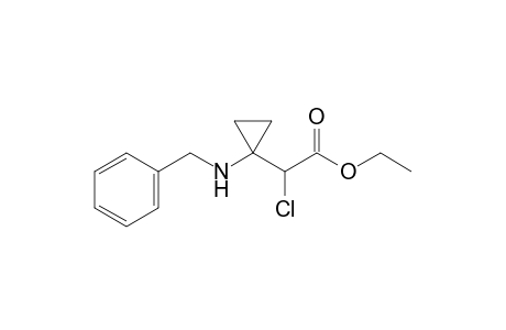 Ethyl 2-[1-(Benzylamino)cyclopropyl]-2-chloroacetate