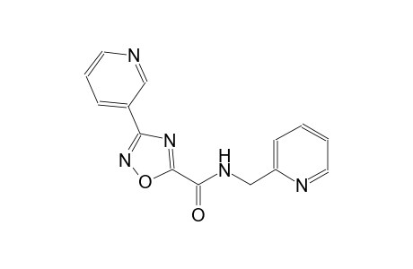 1,2,4-oxadiazole-5-carboxamide, 3-(3-pyridinyl)-N-(2-pyridinylmethyl)-