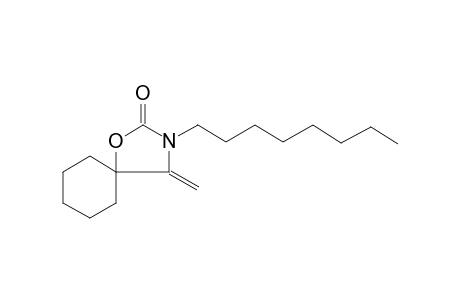 1-oxa-3-azaspiro[4.5]decan-2-one, 4-methylene-3-octyl-