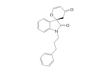 (S)-1-(3-phenylpropyl)spiro[indoline-3,2'-pyran]-2,4'(3'H)-dione