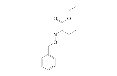 ETHYL-2-(O-BENZYLHYDROXYLAMINE)-BUTANOATE