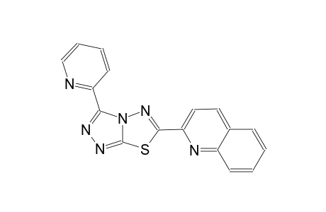 quinoline, 2-[3-(2-pyridinyl)[1,2,4]triazolo[3,4-b][1,3,4]thiadiazol-6-yl]-