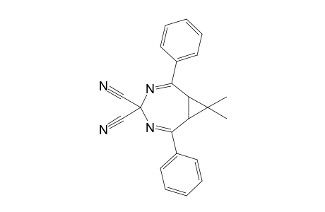 8,8-Dimethyl-2,6-di-phenyl-3,5-diazabicyclo[5.1.0]octa-2,5-diene-4,4-dicarbonitrile