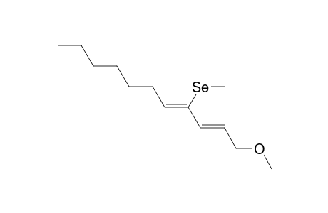 (2E,4Z)-1-methoxy-4-(methylseleno)undeca-2,4-diene