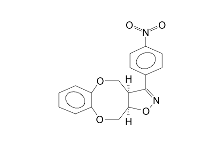 3-(4-NITROPHENYL)-3A,4,11,11A-TETRAHYDROISOXAZOLO[5,4-C]-1,6-BENZODIOXOCINE