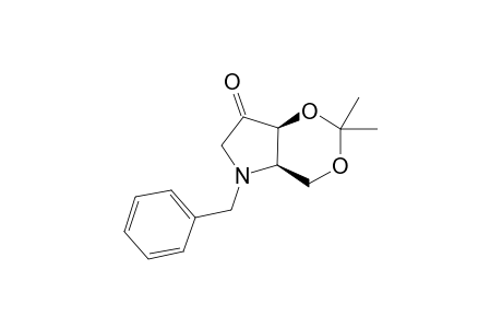 (1R,4R,5R)-2-Benzyl-7,7-dimethyl-6,8-dioxa-2-azabicyclo[3.4.0]nonan-4-one