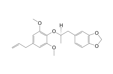 REL-(8-R)-DELTA-(8')-3,4-METHYLENEDIOXY-3',5'-DIMETHOXY-8.0.4'-NEOLIGNAN