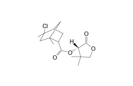 O-((1S)-5-exo-Chloro-1,5-endo-dimethylbicyclo[2.2.1]hept-5-en-2-endo-carbonyl)-D-pantolactone