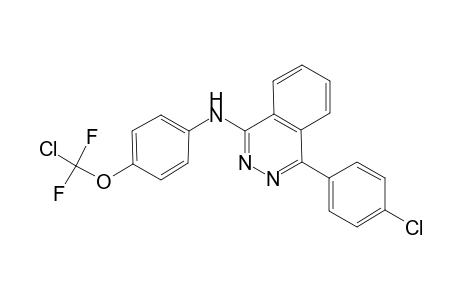 N-[4-[chloranyl-bis(fluoranyl)methoxy]phenyl]-4-(4-chlorophenyl)phthalazin-1-amine
