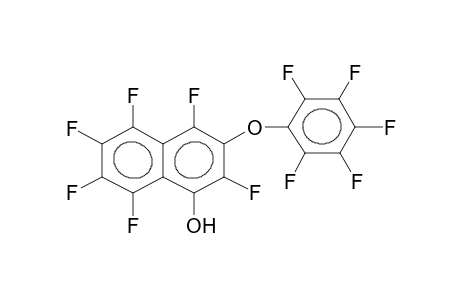 1-HYDROXY-3-PENTAFLUOROPHENOXYHEXAFLUORONAPHTHALENE