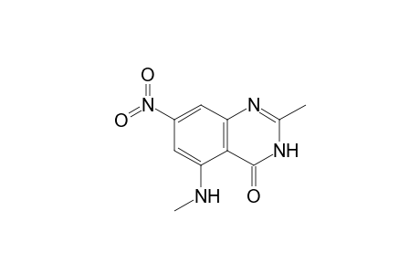 5-(Methylamino)-2-methyl-7-nitroquinazoline-4(3H)-one