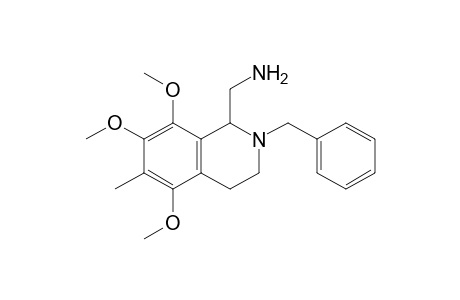 2-Benzyl-6-methyl-5,7,8-trimethoxy-1-aminomethyl-1,2,3,4-tetrahydroisoquinoline