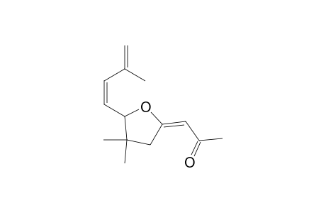 2-Propanone, 1-[dihydro-4,4-dimethyl-5-(3-methyl-1,3-butadienyl)-2(3H)-furanylidene]-, (Z,E)-