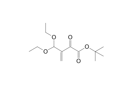 3-(diethoxymethyl)-2-keto-but-3-enoic acid tert-butyl ester