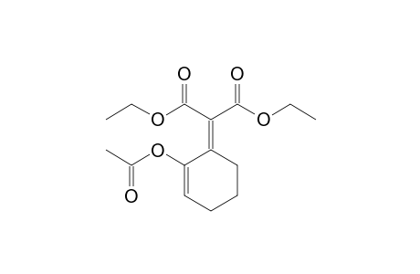 Diethyl 2-(2-acetoxycyclohex-2-enylidene)malonate