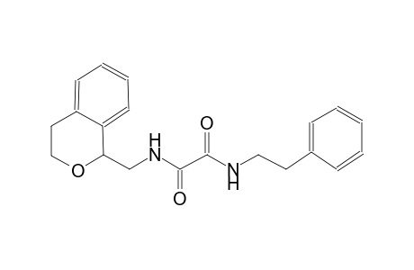 ethanediamide, N~1~-[(3,4-dihydro-1H-2-benzopyran-1-yl)methyl]-N~2~-(2-phenylethyl)-