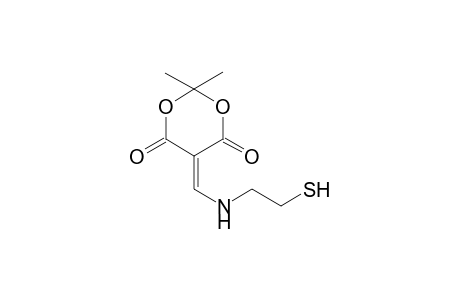 5-[2'-(Mercaptoethyl)aminomethylene]-2,2-dimethyl-1,3-dioxane-4,6-dione