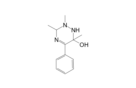 2,3,6-trimethyl-5-phenyl-1,3-dihydro-1,2,4-triazin-6-ol