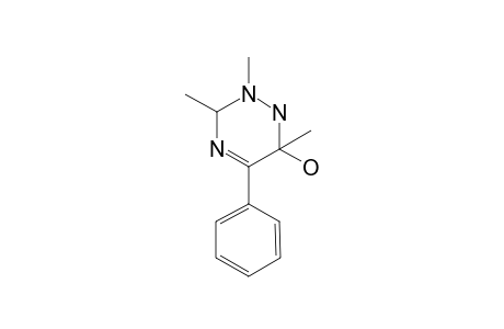 2,3,6-trimethyl-5-phenyl-1,3-dihydro-1,2,4-triazin-6-ol