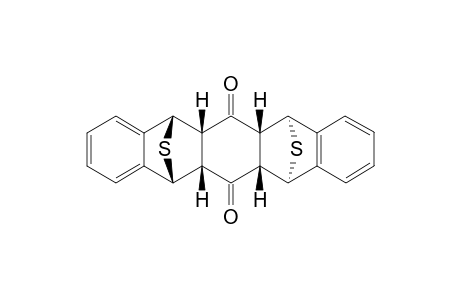 5.alpha.,14.alpha.,7.beta.,12.beta.-Di-epithio-6,13-dioxo-(decahydro)pentacene